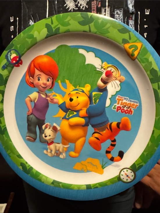 Other - DISNEY Winnie the Pooh plate and feeding spoons for babies